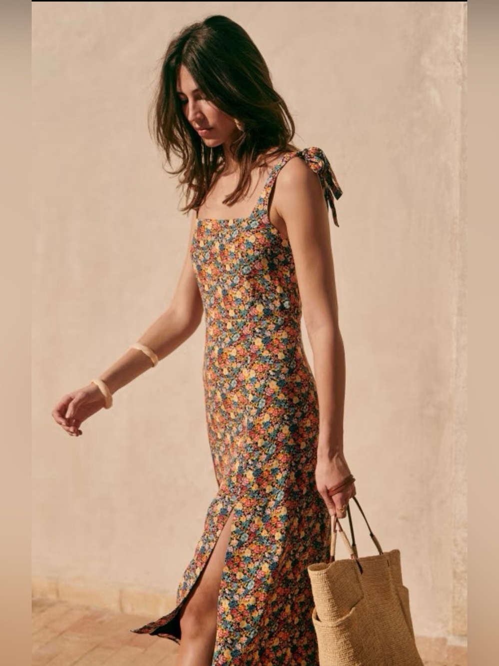 Sezane Dorotha Dress - Sunflowers - US2 / FR34 - Picture 3 of 16